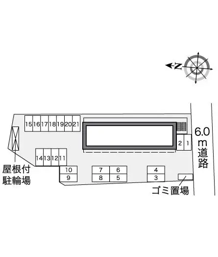 行橋市西宮市１丁目 月極駐車場